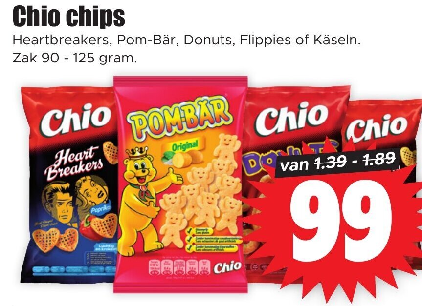 Chio Chips Gram Aanbieding Bij Dirk