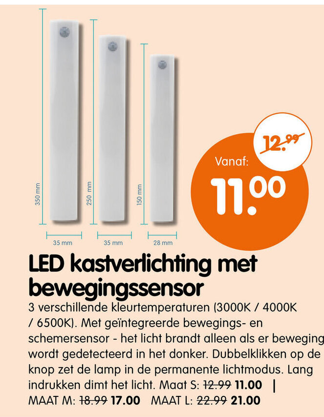 Led Kastverlichting Met Bewegingssensor Aanbieding Bij Plentyparts