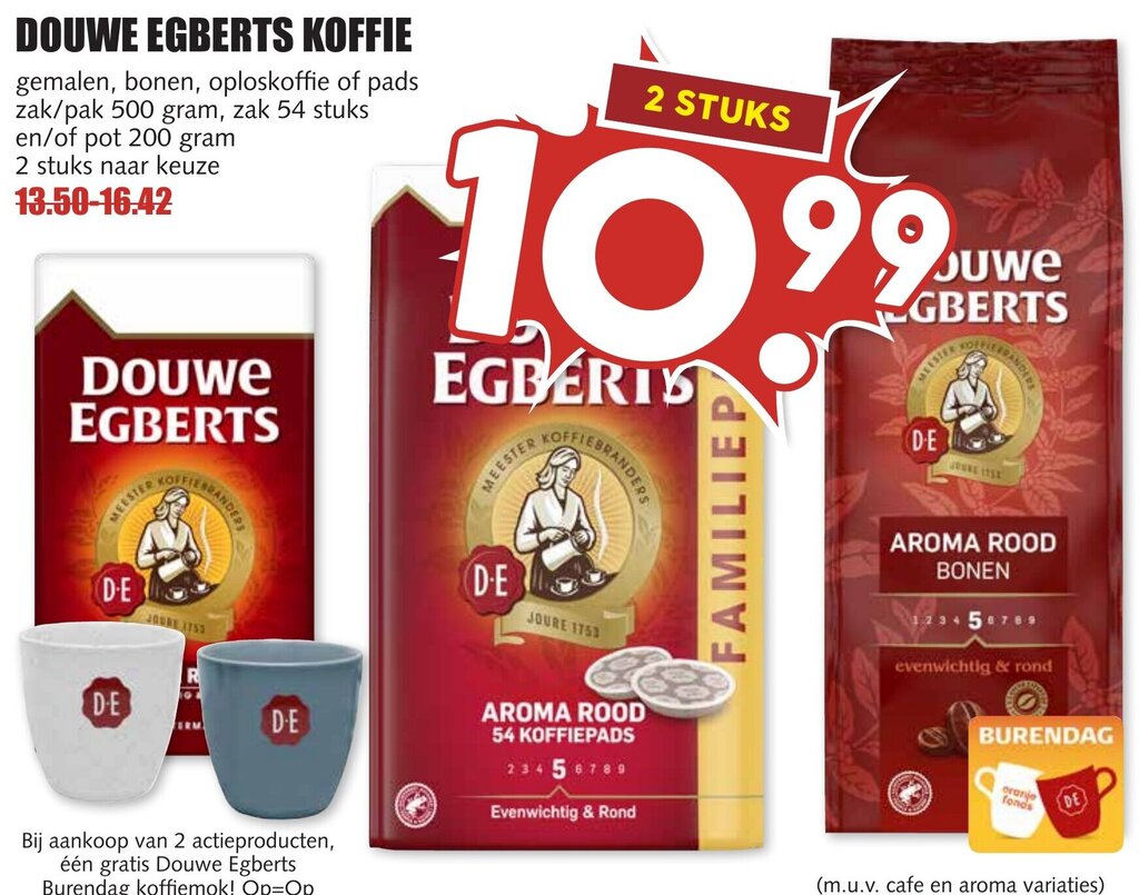 DOUWE EGBERTS KOFFIE Aanbieding Bij De Boerenschuur