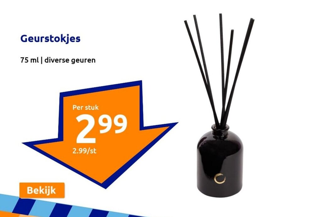 Geurstokjes 75 Ml Aanbieding Bij Action