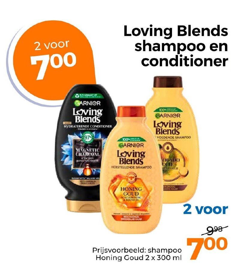 Loving Blends Shampoo En Conditioner X Ml Aanbieding Bij Trekpleister