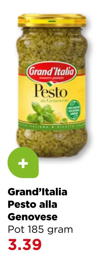 Grand Italia Pesto Alla Genovese Aanbieding Bij Plus