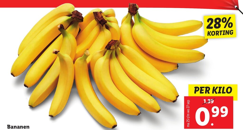 Bananen Aanbieding Bij Lidl