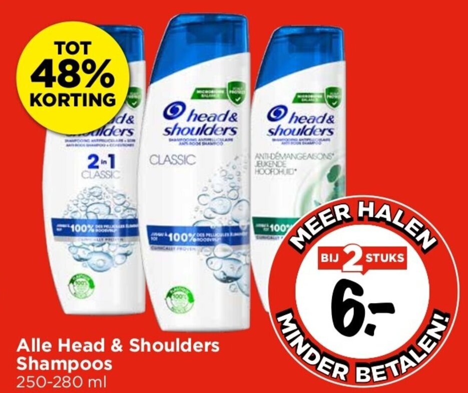 Alle Head Shoulders Shampoos Ml Aanbieding Bij Vomar