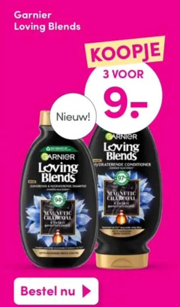 Garnier Loving Blends Aanbieding Bij DA