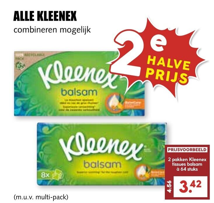 Alle Kleenex Aanbieding Bij De Boerenschuur