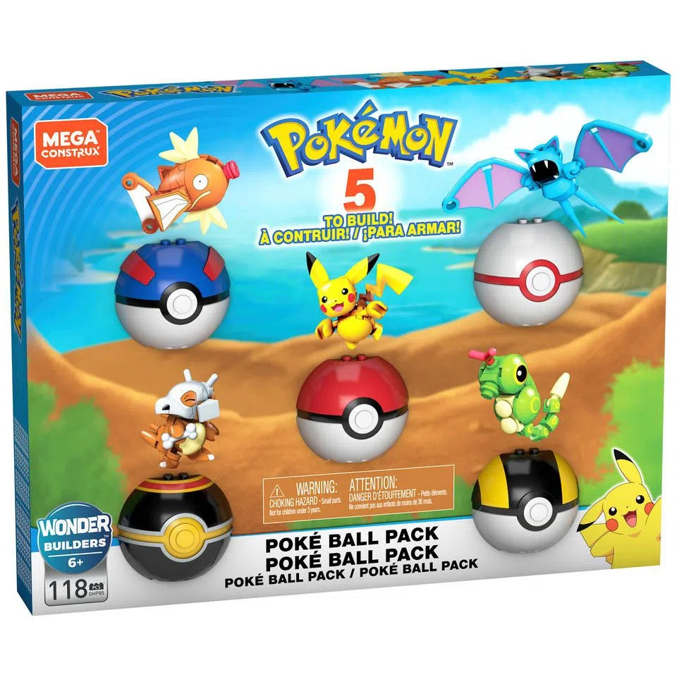 Mega construx pokéball bundelset aanbieding bij Intertoys