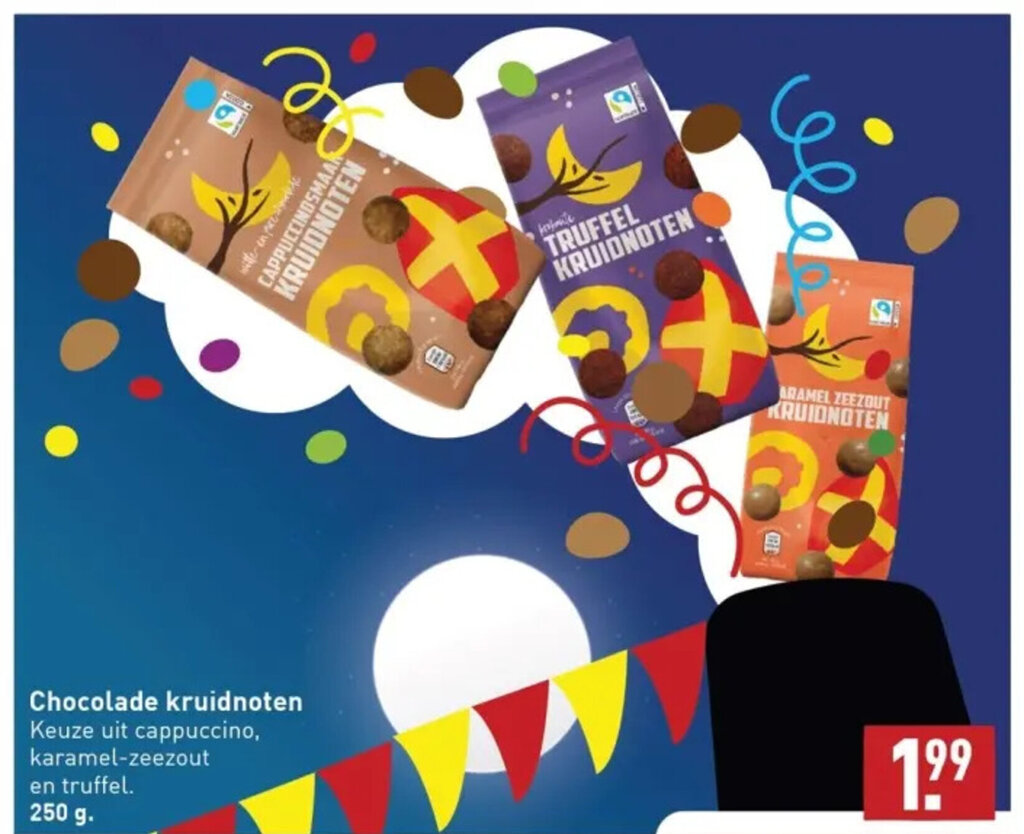 Chocolade Kruidnoten G Aanbieding Bij Aldi