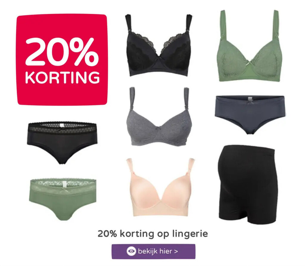 Lingerie Aanbieding Bij Prenatal