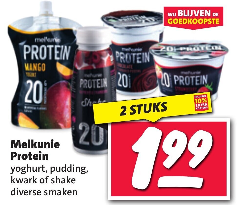 Melkunie Protein Aanbieding Bij Nettorama