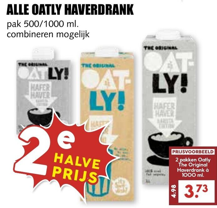 Alle Oatly Haverdrank Aanbieding Bij De Boerenschuur