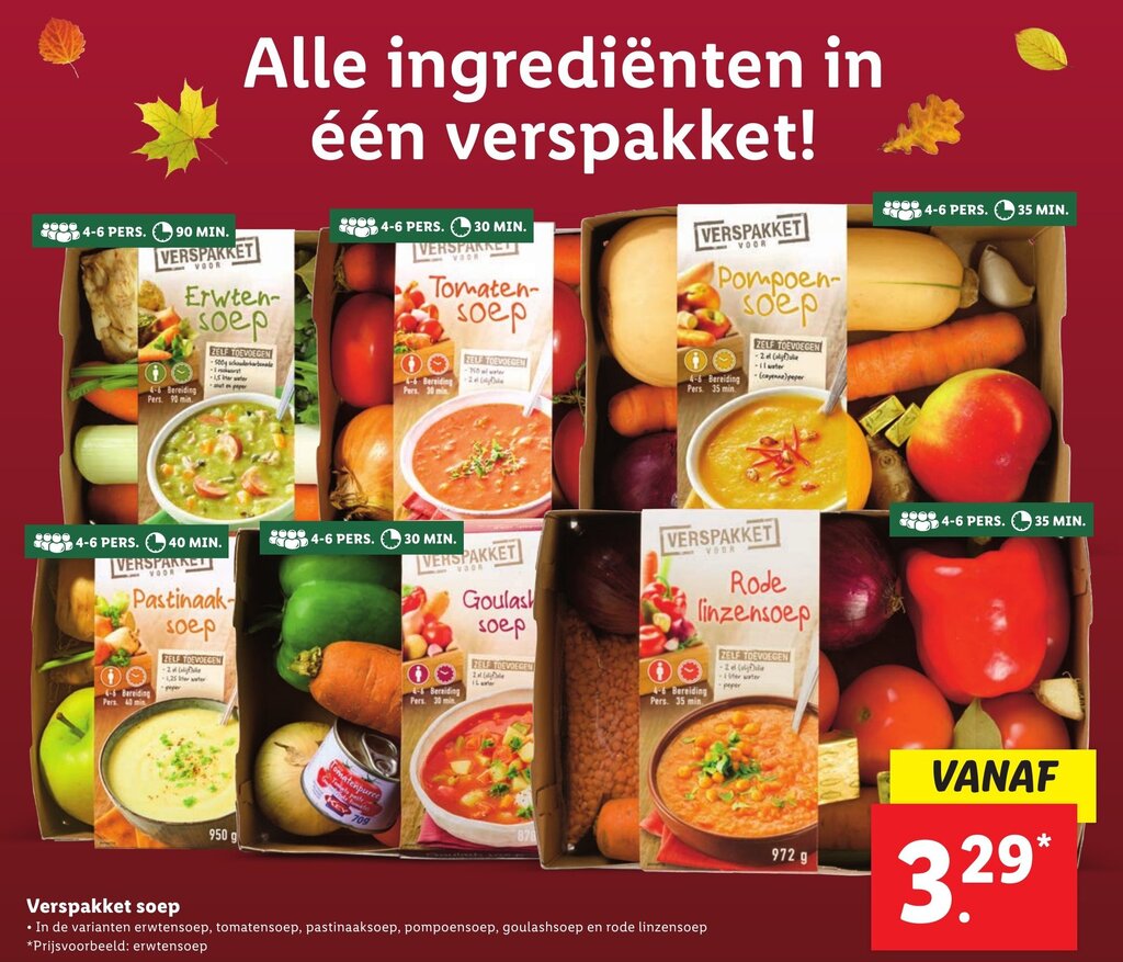 Verspakket Soep Aanbieding Bij Lidl