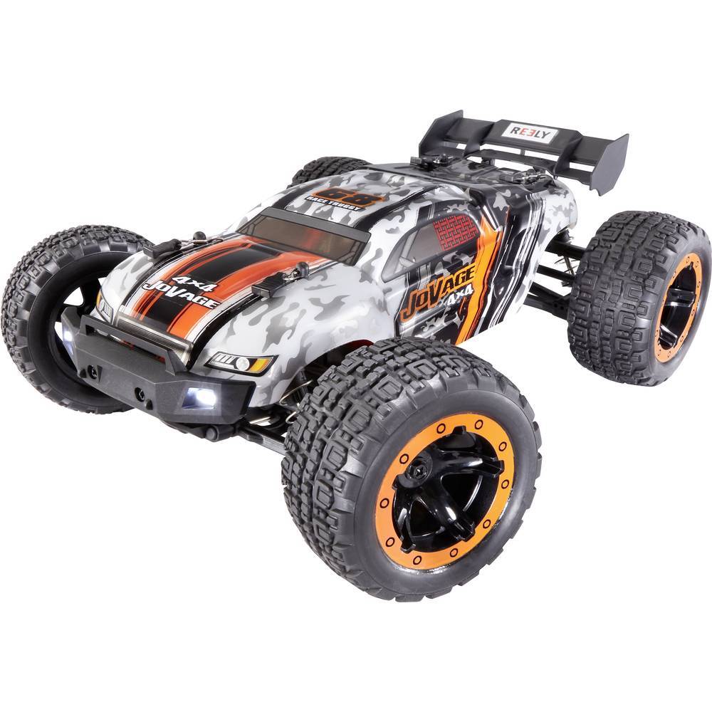 Reely Jovage X Oranje Wit Brushed Rc Modelauto Voor Beginners