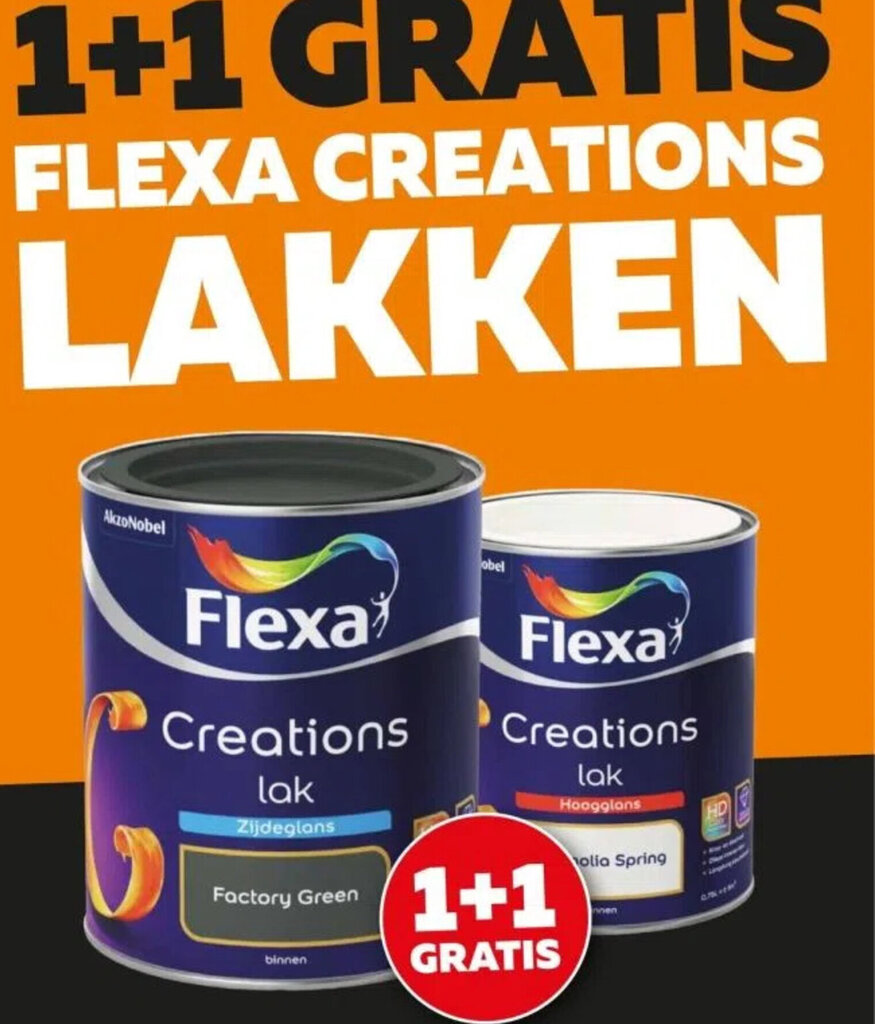 Flexa Creations Lakken Aanbieding Bij De Voordeelmarkt