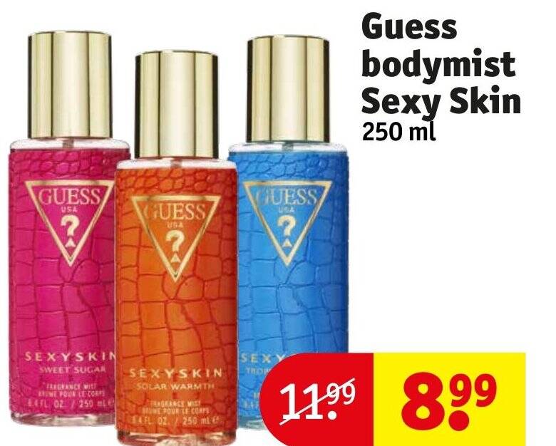 Guess Bodymist Sexy Skin 250 Ml Aanbieding Bij Kruidvat