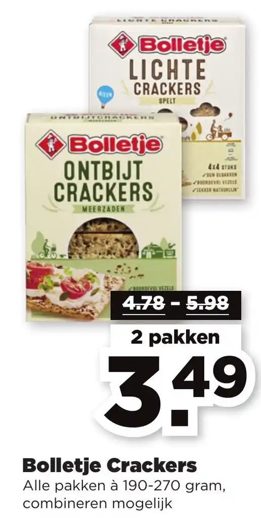 Bolletje Crackers Aanbieding Bij PLUS