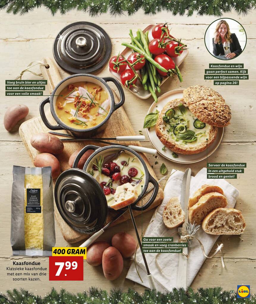 Kaasfondue Gram Aanbieding Bij Lidl