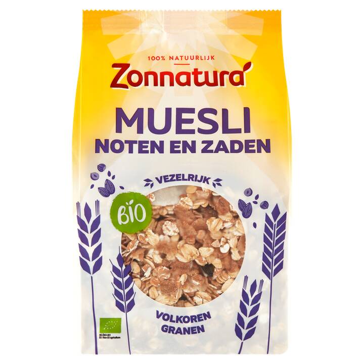 Zonnatura Muesli Noten En Zaden Bio 375g Aanbieding Bij Jumbo