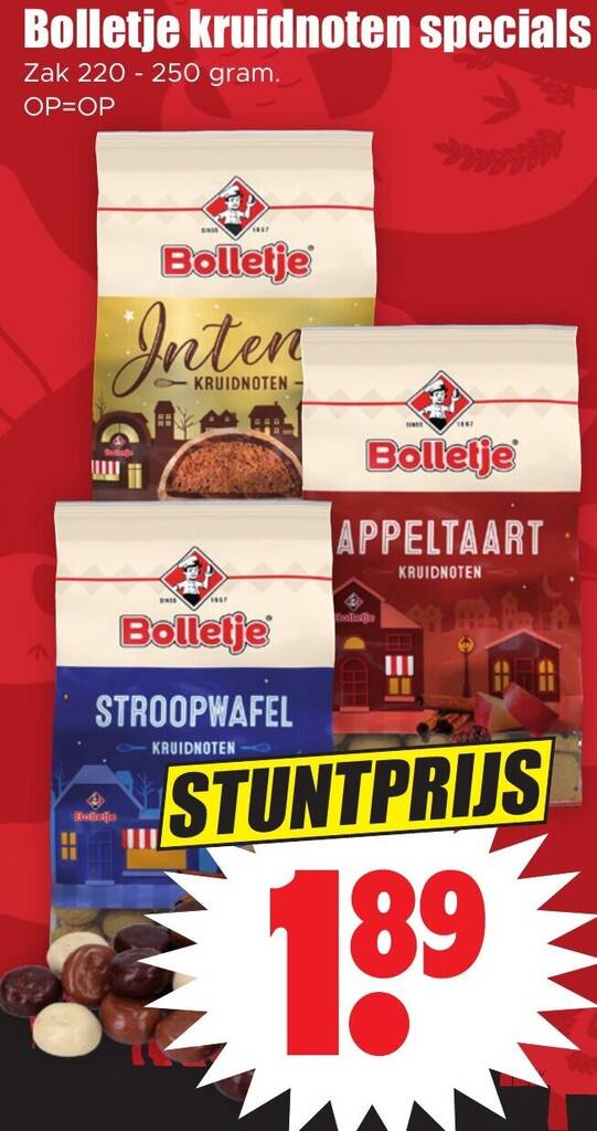 Bolletje Kruidnoten Specials Aanbieding Bij Dirk