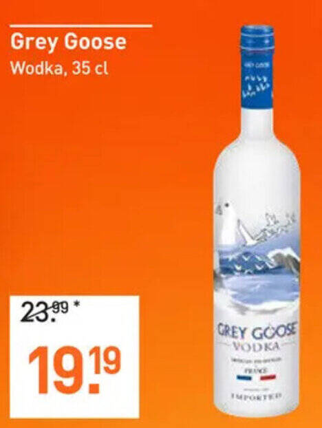 Grey Goose Wodka 35 Cl Aanbieding Bij Gall Gall