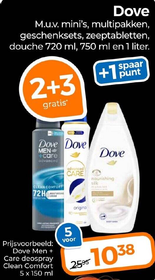 Dove Aanbieding Bij Trekpleister