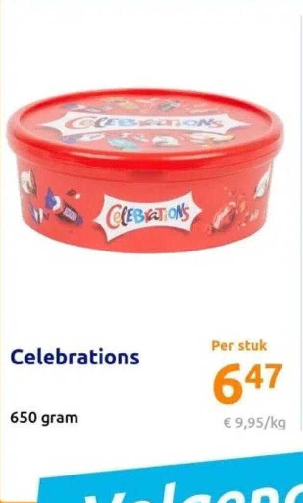 Celebrations Gram Aanbieding Bij Action