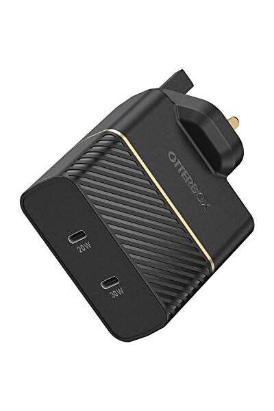 Otterbox Dual Port Uk Wandoplader W Usb C Pd W Gan Usb C Pd W