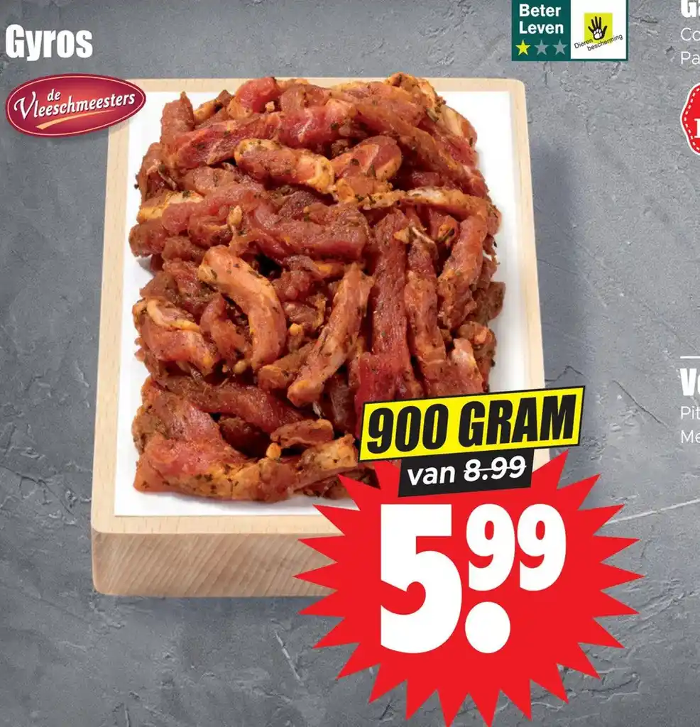 Gyros Aanbieding Bij Dirk