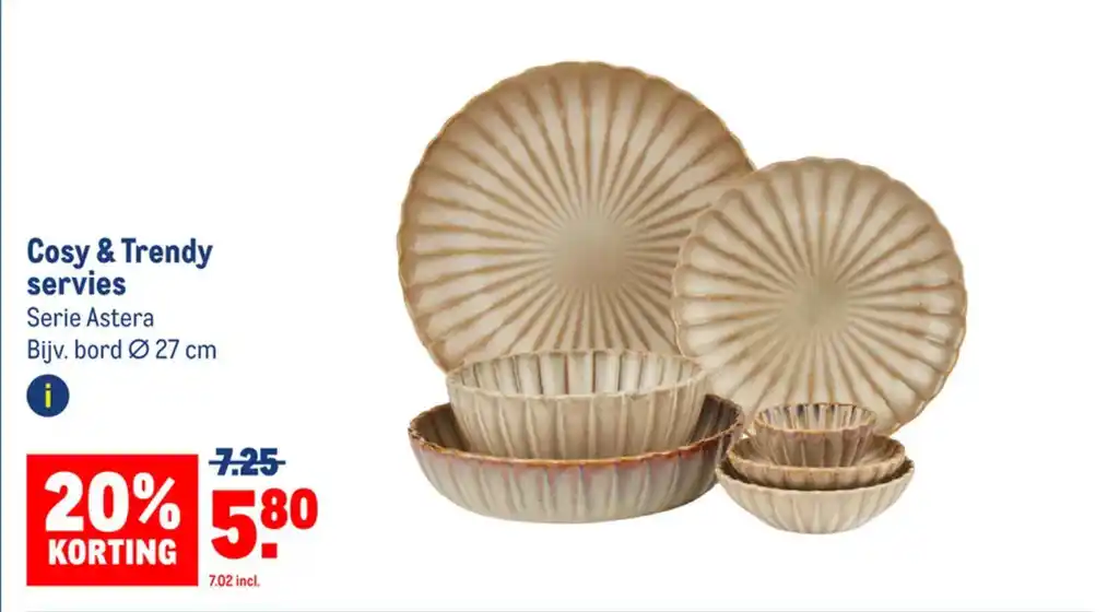 Cosy Trendy Servies Aanbieding Bij Makro