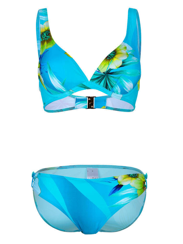 Bikini In Toptrendy Model Sunflair Turquoise Aanbieding Bij Klingel