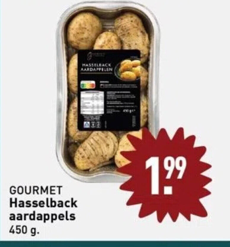 GOURMET Hasselback Aardappels 450g Aanbieding Bij ALDI