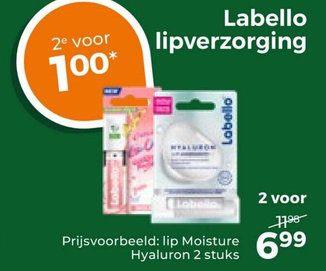 Labello Lipverzorging Aanbieding Bij Trekpleister