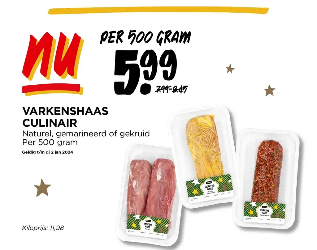 Varkenshaas Culinair G Aanbieding Bij Jumbo