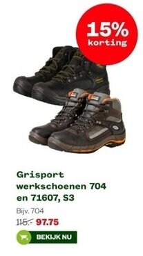 Grisport Werkschoenen Aanbieding Bij Welkoop