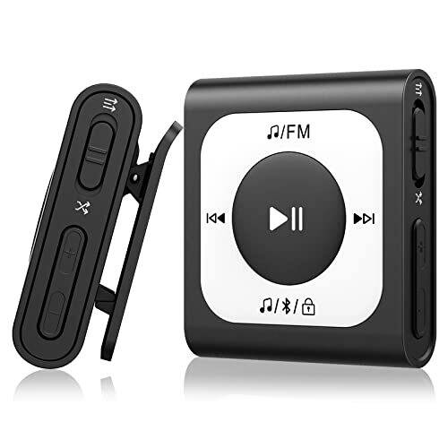 Agptek 64 Gb Bluetooth 5 2 Mp3 Speler Met Clip Draagbare Muziekspeler