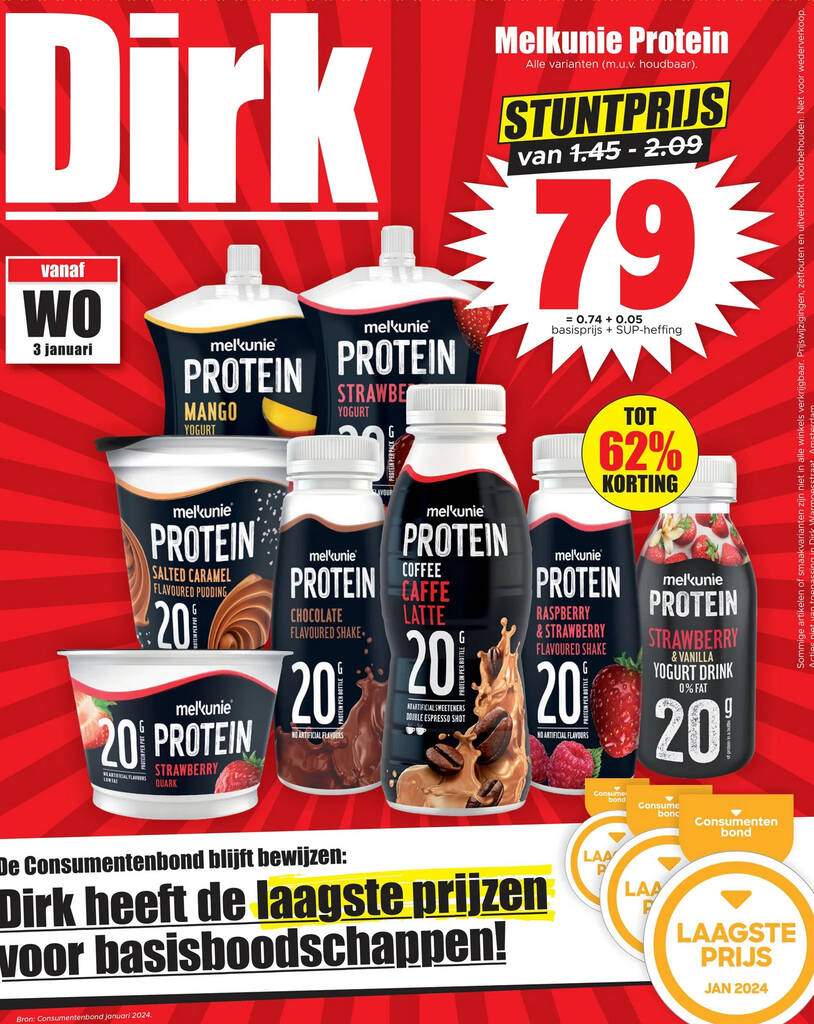 Melkunie Protein Aanbieding Bij Dirk