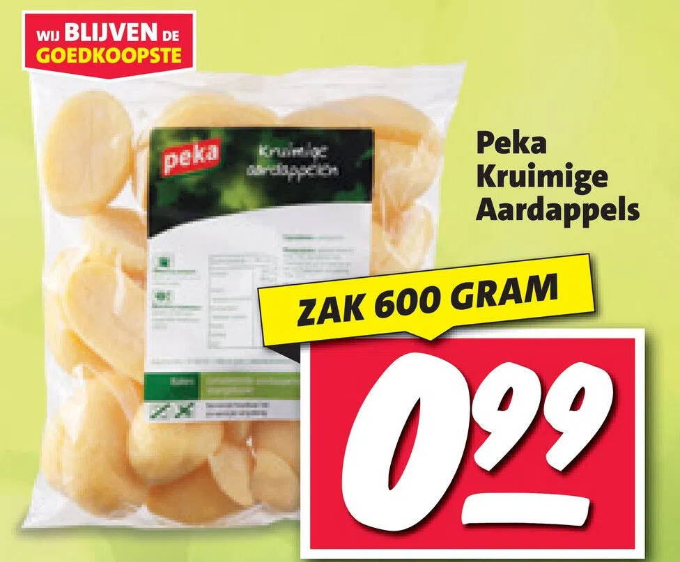 Peka Kruimige Aardappels Aanbieding Bij Nettorama