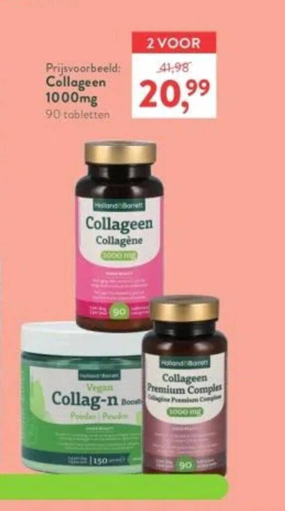 Collageen 1000mg Aanbieding Bij Holland Barrett