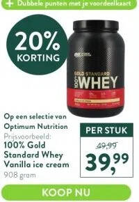 Standard Whey Vanilla Ice Cream Aanbieding Bij Holland Barrett