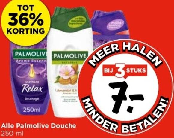 Alle Palmolive Douche 250 Ml Aanbieding Bij Vomar Voordeelmarkt