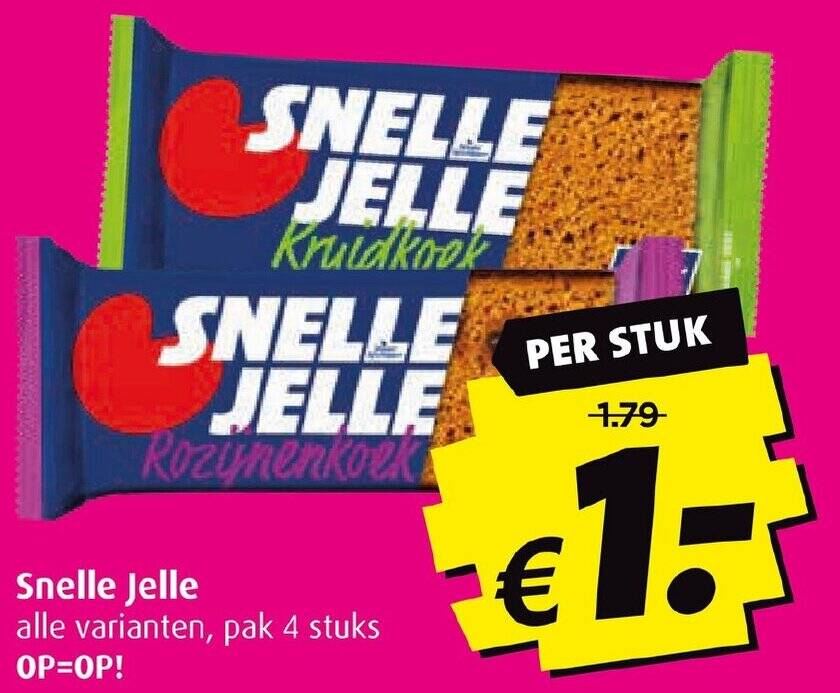 Snelle Jelle Aanbieding Bij Boni