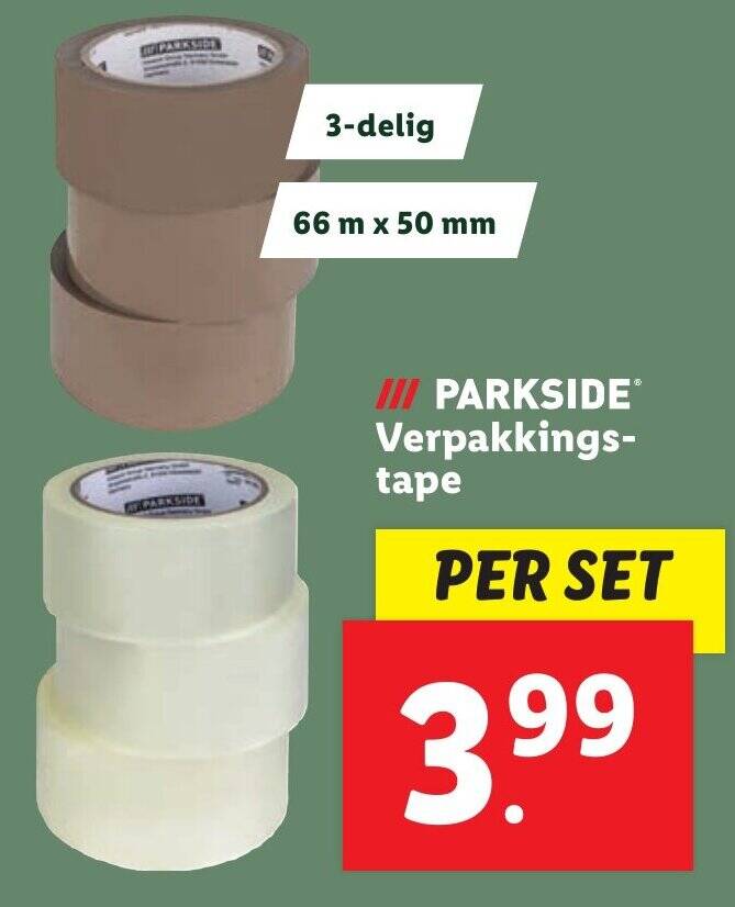 Parkside Verpakkingstape Aanbieding Bij Lidl