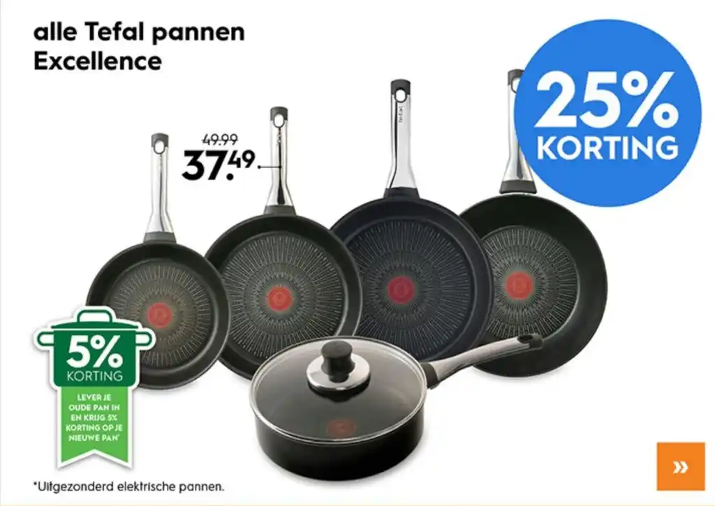 Alle Tefal Pannen Excellence Aanbieding Bij Blokker