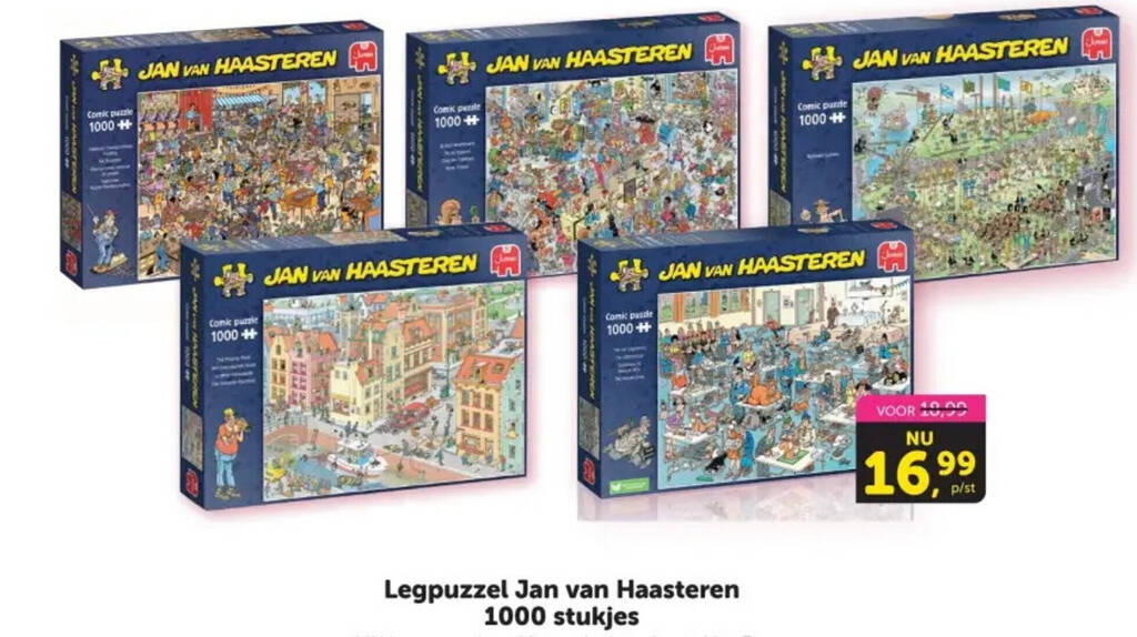 Legpuzzel Jan Van Haasteren Aanbieding Bij Boekenvoordeel