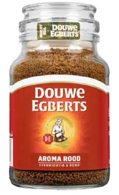 Douwe Egberts Oploskoffie Aroma Rood 200 Gram Aanbieding Bij Trekpleister