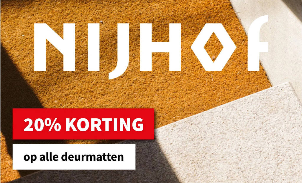 Deurmatten Aanbieding Bij Nijhof