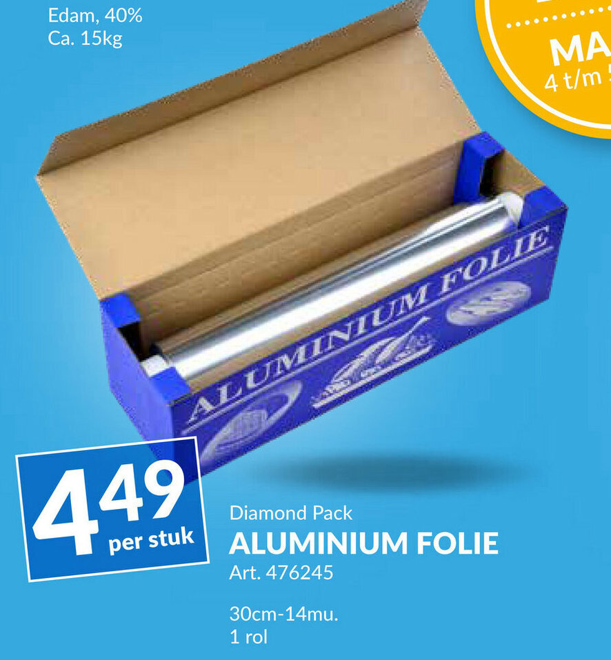 Diamond Pack Aluminium Folie Aanbieding Bij Meledi