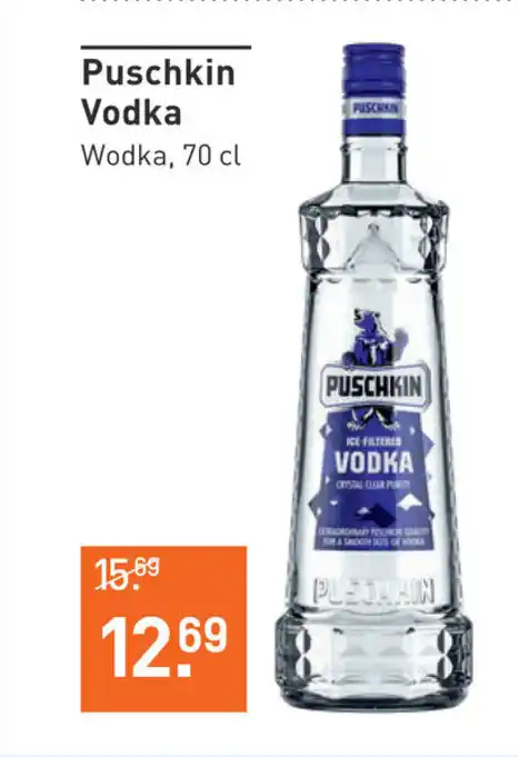 Puschkin Vodka Wodka Cl Aanbieding Bij Gall Gall