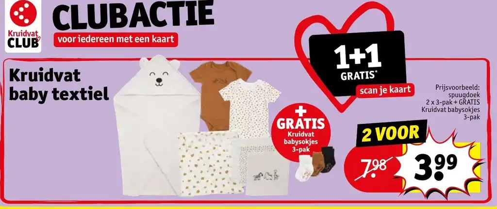 Baby Textiel Aanbieding Bij Kruidvat