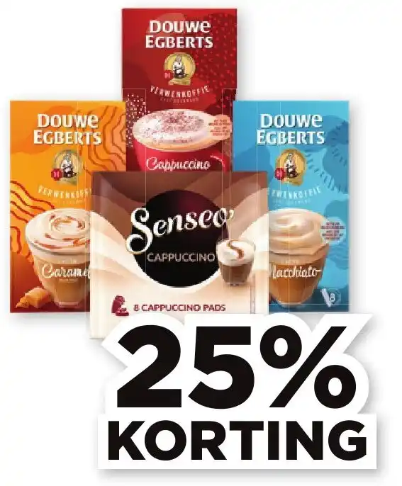 Senseo Koffiepads Melkvarianten Of Douwe Egberts Oploskoffie Per Stuk